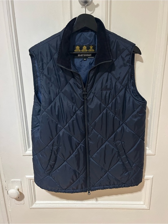 Barbour Other - Barbour Navy Quilted Sleeveless Vest